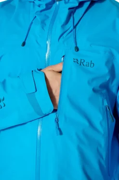 Rab Mens Firewall Mountain Jacket - Maya Blue New
