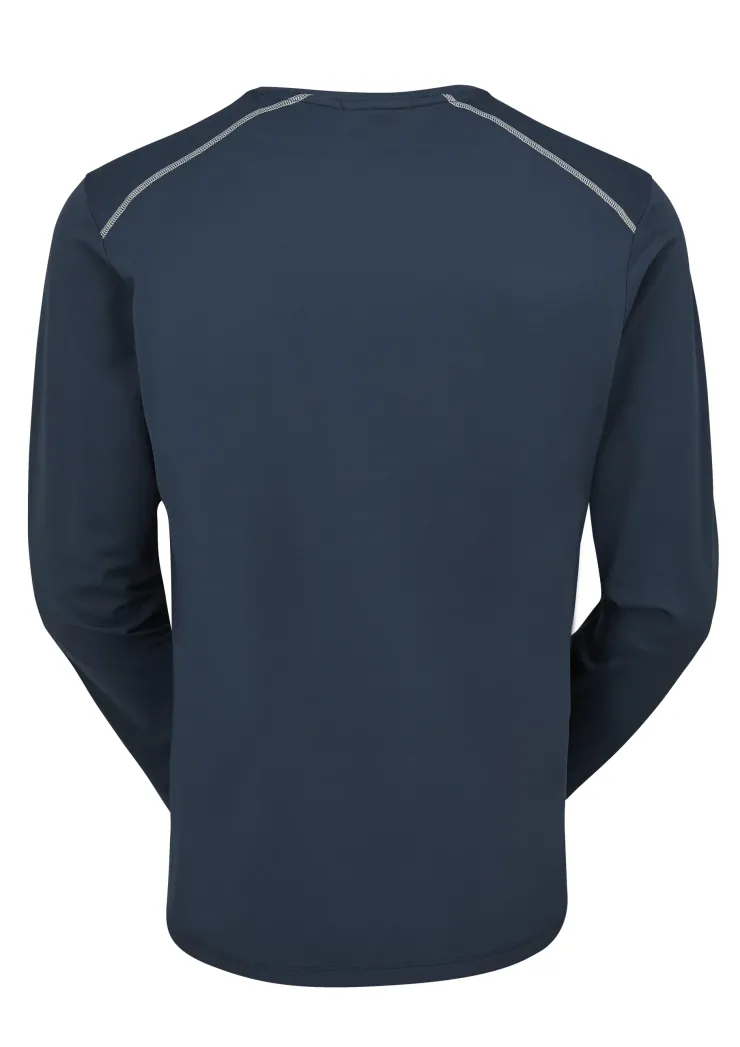 Rab Mens Force Long Sleeved Tee - Tempest Blue Best