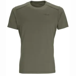 Rab Mens Force Short Sleeved Tee - Light Khaki Online