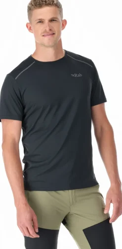 Rab Mens Force Short Sleeved Tee - Beluga Fashion