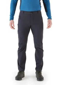 Rab Mens Incline AS Softshell Pants - Ebony Fashion