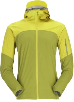 Rab Mens Kinetic Ultra Jacket - Aspen Green-Zest New