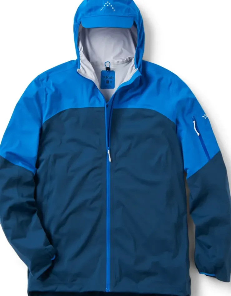 Rab Mens Kinetic Ultra Jacket - Maya Blue-Tempest Blue Discount