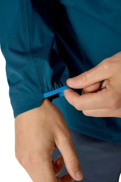 Rab Mens Kinetic Ultra Jacket - Maya Blue-Tempest Blue Discount