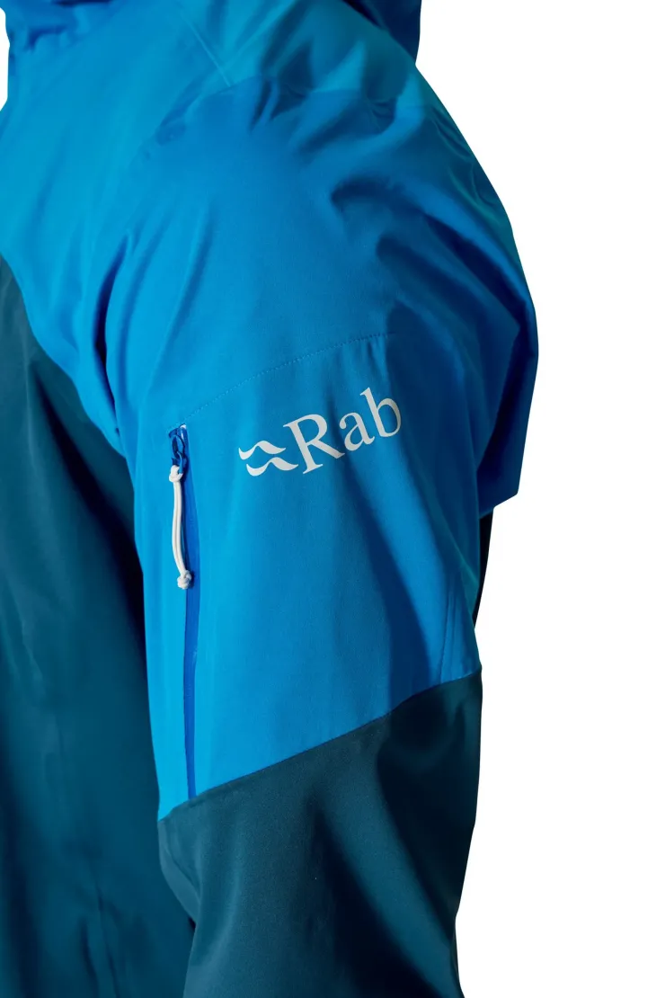 Rab Mens Kinetic Ultra Jacket - Maya Blue-Tempest Blue Discount