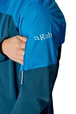 Rab Mens Kinetic Ultra Jacket - Maya Blue-Tempest Blue Discount