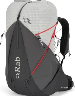 Rab Mens Muon 40 Rucksack - Pewter-Graphene Hot