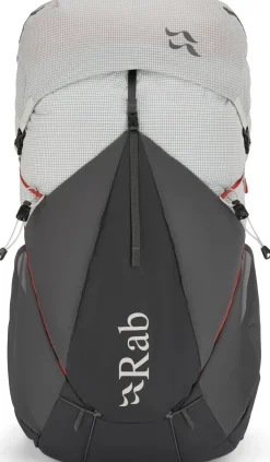 Rab Mens Muon 50 Rucksack - Pewter-Graphene Hot