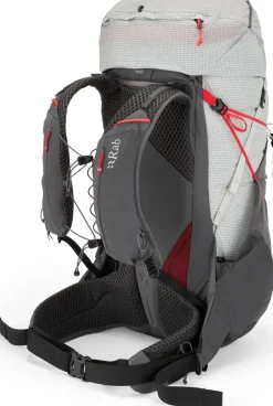 Rab Mens Muon 50 Rucksack - Pewter-Graphene Hot