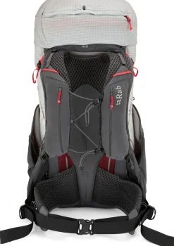 Rab Mens Muon 50 Rucksack - Pewter-Graphene Hot