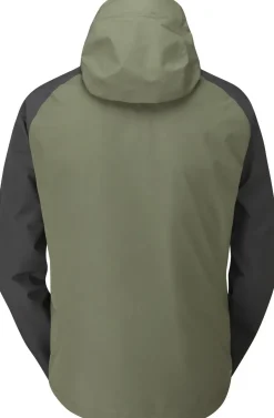 Rab Mens Namche Paclite Jacket - Graphene-Light Khaki New