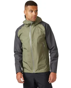 Rab Mens Namche Paclite Jacket - Graphene-Light Khaki New