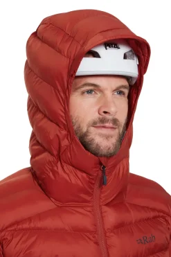 Rab Mens Nebula Pro Jacket - Tuscan Red New