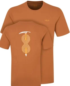 Rab Mens Stance Axe Tee - Red Earth Clearance