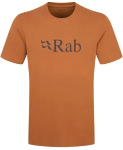 Rab Mens Stance Logo Tee - Red Earth Sale