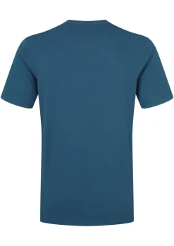 Rab Mens Stance Logo Tee - Tempest Blue Hot