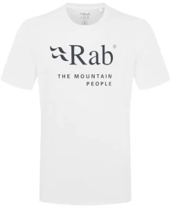 Rab Mens Stance Mountain Tee - White Best