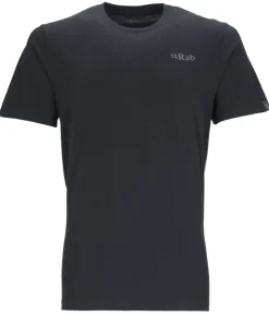 Rab Mens Stance Mountain Peak Tee - Beluga Clearance