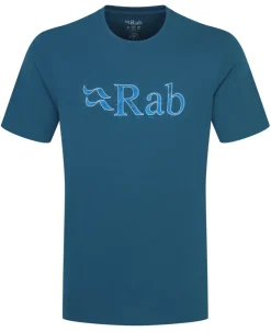 Rab Mens Stance Tech Sketch Tee - Tempest Blue Discount