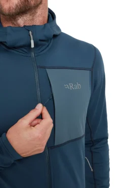 Rab Mens Superflux Hoody - Tempest Blue Best