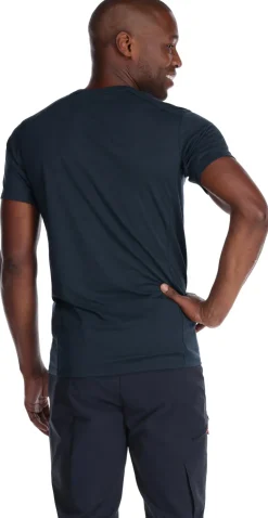 Rab Mens Syncrino Base Tee - Beluga Discount
