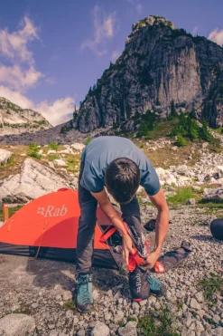 Rab Mens Syncrino Ridge Tee - Orion Blue Discount