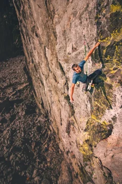 Rab Mens Syncrino Ridge Tee - Orion Blue Discount