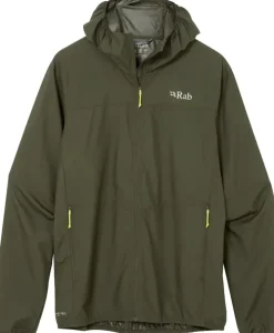 Rab Mens Windgather Hoody - Army Sale