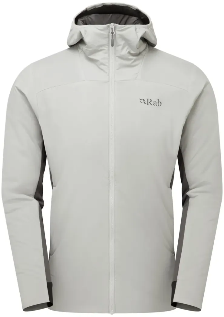 Rab Mens Xenair Alpine Flex Jacket - Light Zinc New