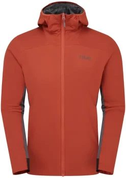 Rab Mens Xenair Alpine Flex Jacket - Tuscan Red New