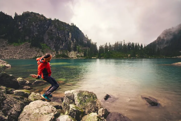 Rab Mens Xenair Alpine Flex Jacket - Tuscan Red New