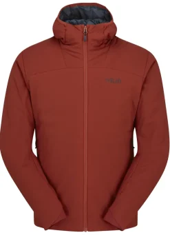 Rab Mens Xenair Alpine Light Jacket - Tuscan Red Outlet