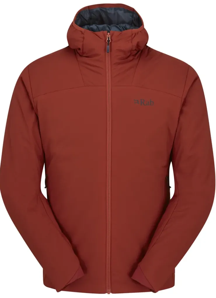 Rab Mens Xenair Alpine Light Jacket - Tuscan Red Outlet