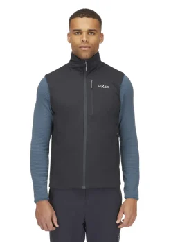 Rab Mens Xenair Vest - Ebony Hot