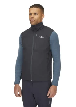 Rab Mens Xenair Vest - Ebony Hot