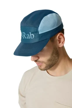 Rab Momentum 5 Panel Cap - Tempest Blue-Orion Blue-Citadel New