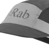 Rab Momentum 5 Panel Cap - Graphene-Light Zinc-Ebony Best