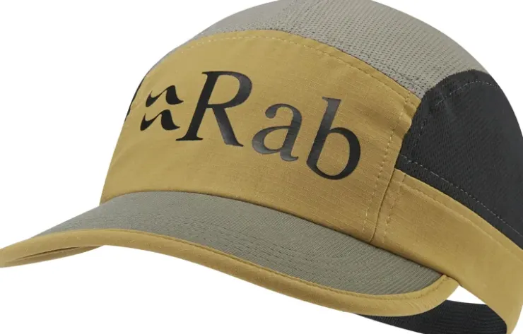 Rab Momentum 5 Panel Cap - Footprint-Light Khaki Best