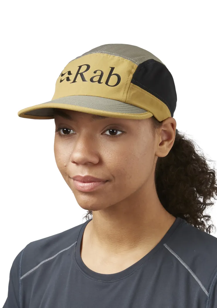 Rab Momentum 5 Panel Cap - Footprint-Light Khaki Best