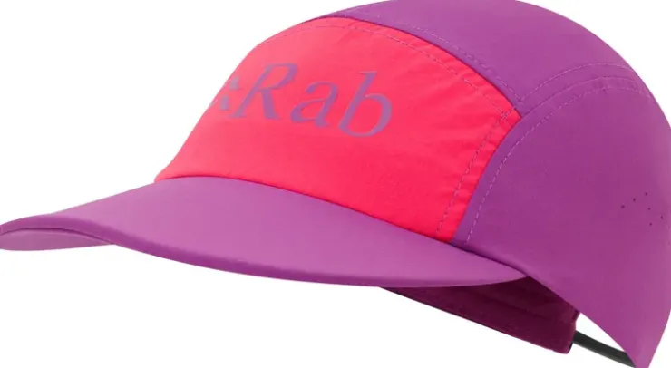 Rab Talus 5 Panel Cap - Plum-Watermelon Online