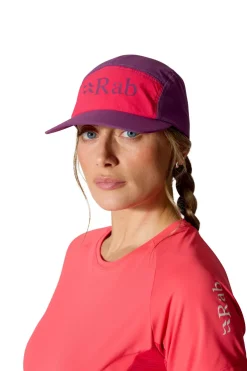 Rab Talus 5 Panel Cap - Plum-Watermelon Online