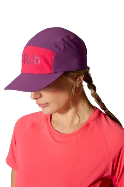 Rab Talus 5 Panel Cap - Plum-Watermelon Online