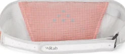 Rab Veil 1 Running Belt - Gargoyle-Graphene Hot