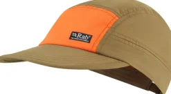 Rab Vista 5 Panel Cap - Oak-Dark Melba Hot