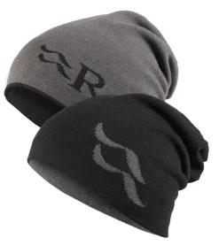 Rab Wearya Reversible Beanie - Black-Graphene Clearance