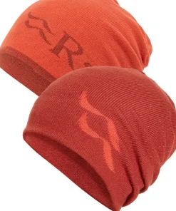 Rab Wearya Reversible Beanie - Tuscan Red-Red Grapefruit New
