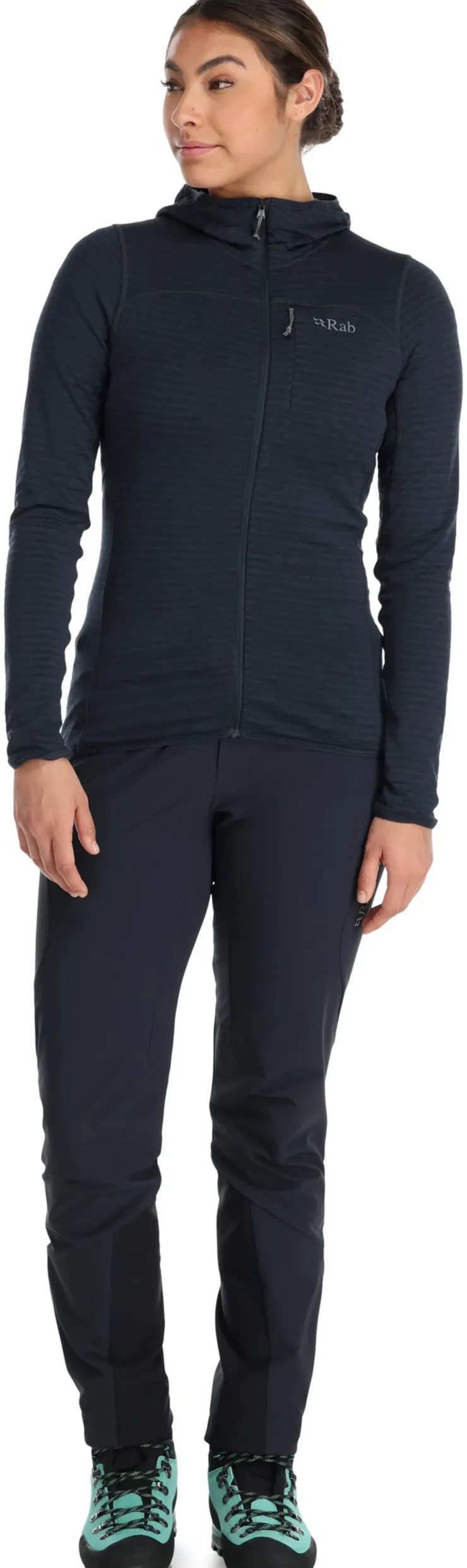 Rab Womens Ascendor Light Hoody - Beluga Fashion