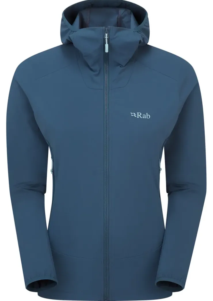 Rab Womens Borealis Hoody - Tempest Blue New