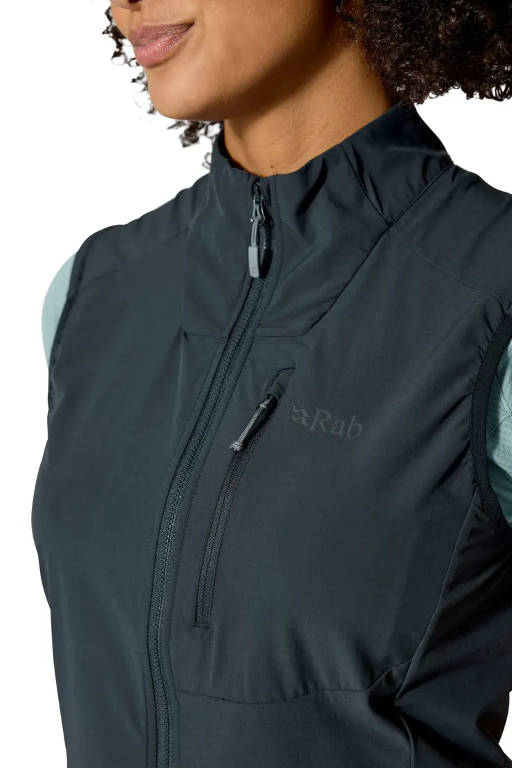 Rab Womens Borealis Vest - Beluga Hot