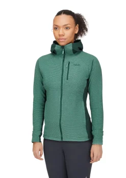 Rab Womens Capacitor Hoody - Eucalyptus Best